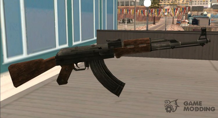 COD-MW1 AK-47 Default for GTA San Andreas