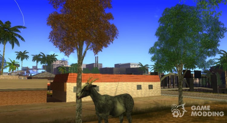 Goat Simulator Skin для GTA San Andreas
