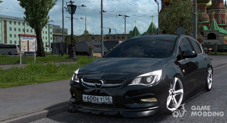 Opel Astra J для Euro Truck Simulator 2