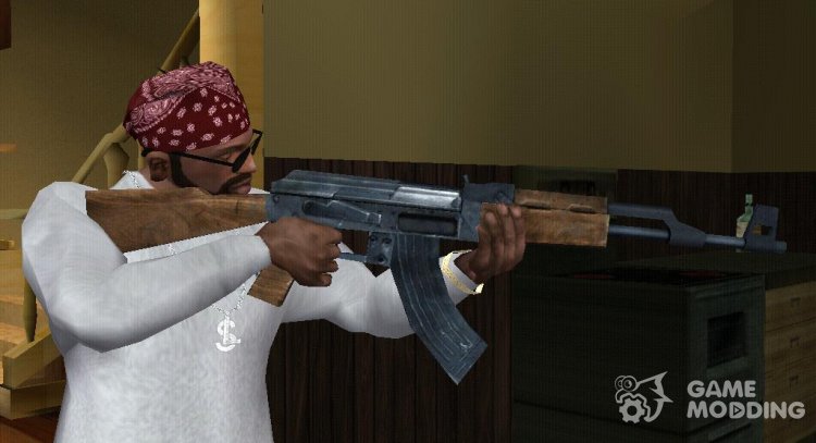 AK47 from Counter Strike Source for GTA San Andreas