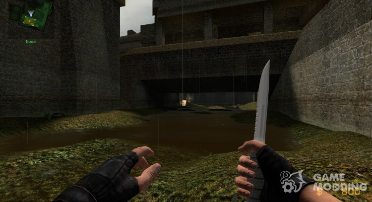 нож выживания нападение для Counter-Strike Source