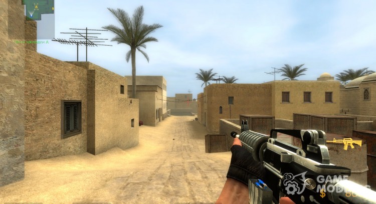 DUAL mag m4a1 (uv) for Counter-Strike Source