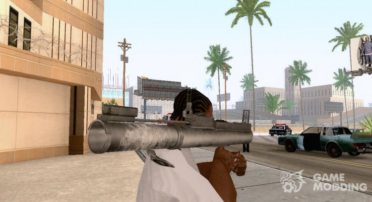 LAW Rocket Launcher Retextured for GTA San Andreas