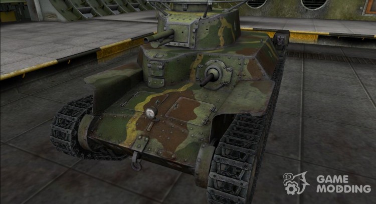 The skin for the Chi-Ha for World Of Tanks