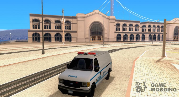 Ford E-150 NYPD Police для GTA San Andreas