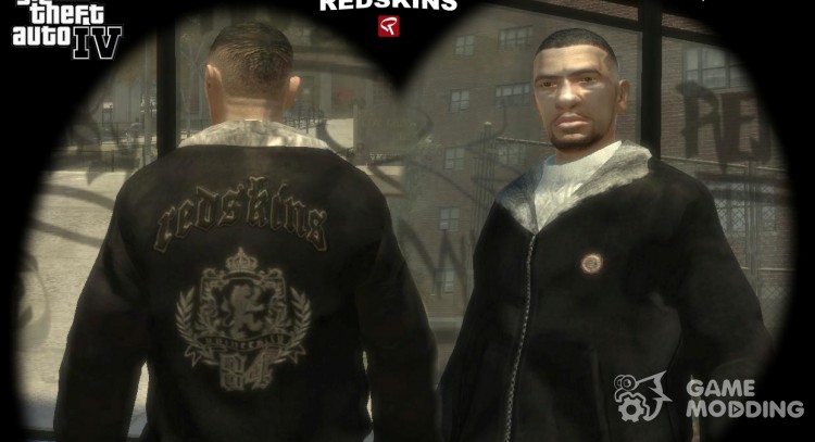 Куртка Redskins для GTA 4