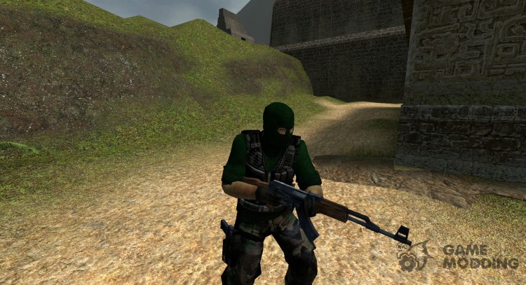Джунгли камуфляж террор для Counter-Strike Source