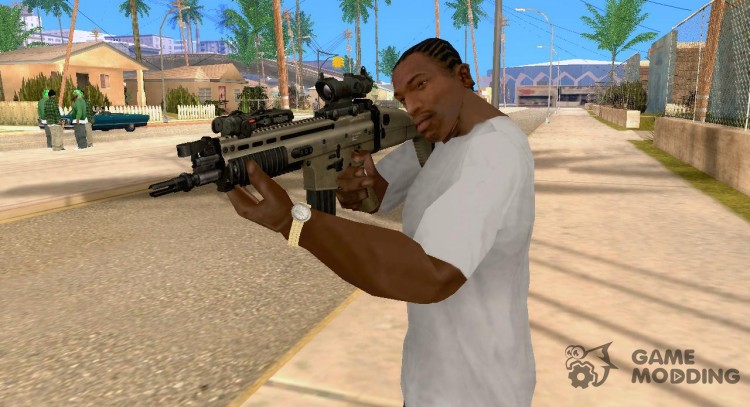 FN Scar L для GTA San Andreas