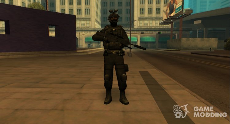 El operador del fbi ХРТ para GTA San Andreas