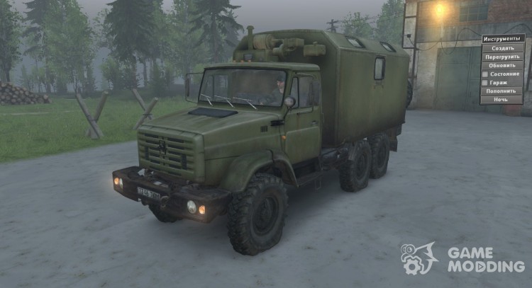 Zil 4334 para Spintires 2014