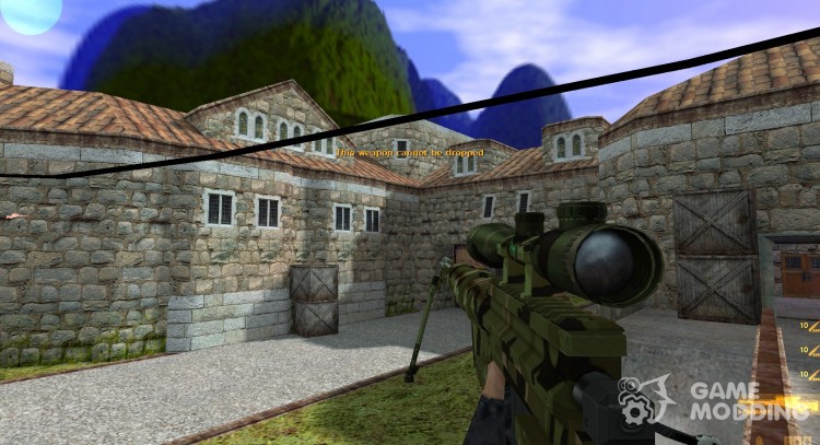 Woodland CheyTac M200 Intervention for Counter Strike 1.6