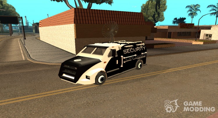 Инопланетный инкассаторский фургон для GTA San Andreas