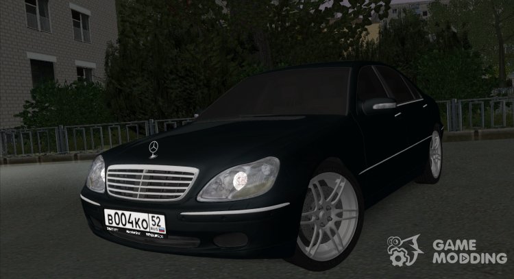Mercedes-Benz W220 S600 для GTA San Andreas