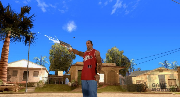 Choose your style of shooting for GTA San Andreas