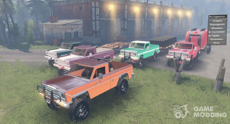 Jeep J-10 W 1979 for Spintires 2014
