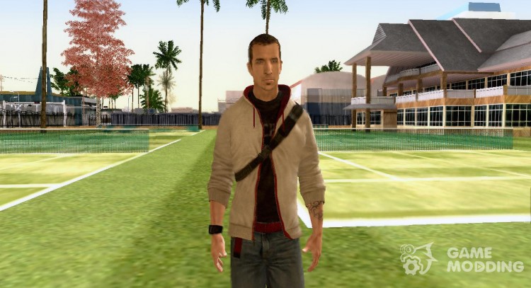 Desmond of skin Assasin's Creed III for GTA San Andreas