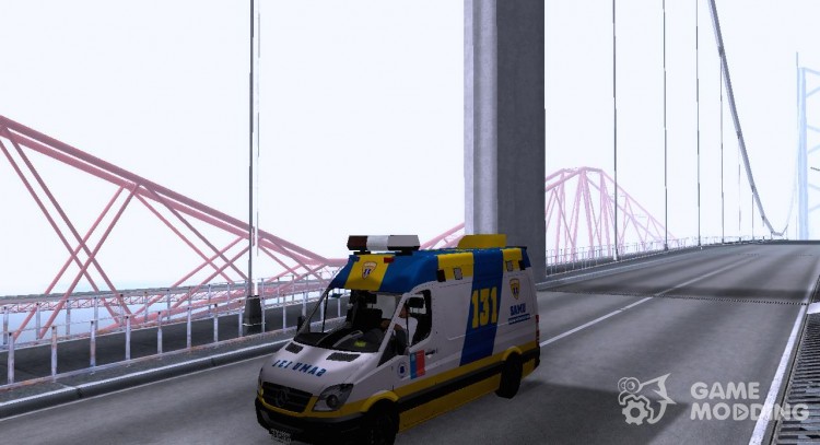 Mercedes-Benz Sprinter Ambulancia for GTA San Andreas