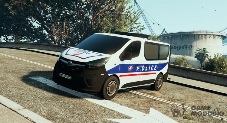 Opel Vivaro Police Nationale for GTA 5
