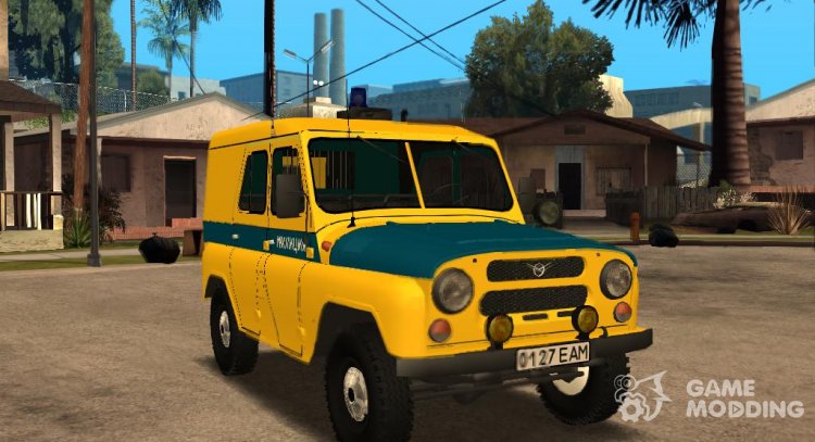 УАЗ 469 Милиция СССР для GTA San Andreas