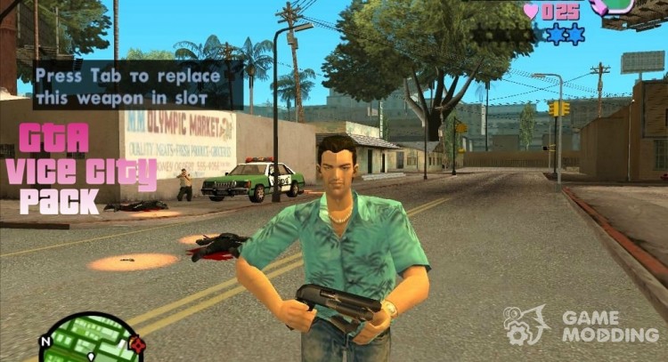 GTA Vice City Pack (Low PC) para GTA San Andreas