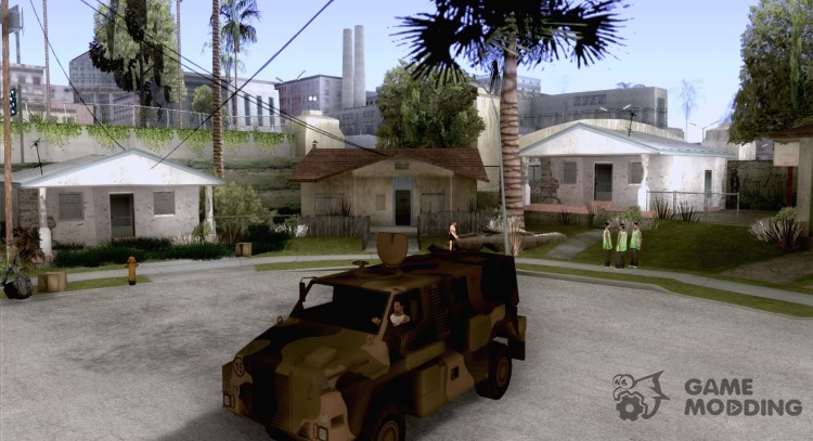 Bushmaster australiano para GTA San Andreas