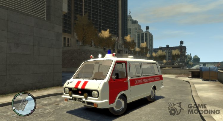 RAF 22031 Ambulance for GTA 4