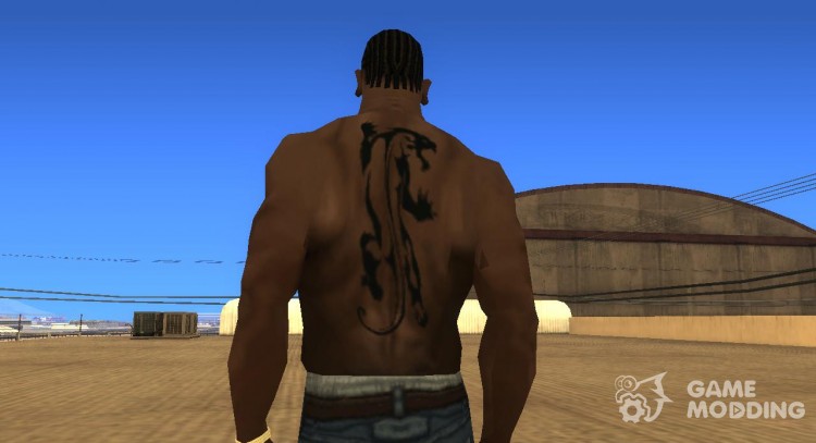 Panther Tattoo для GTA San Andreas