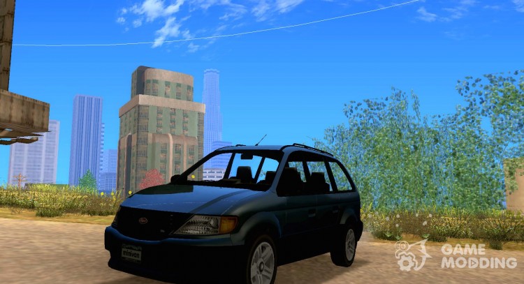 Minivan из GTA 4 для GTA San Andreas