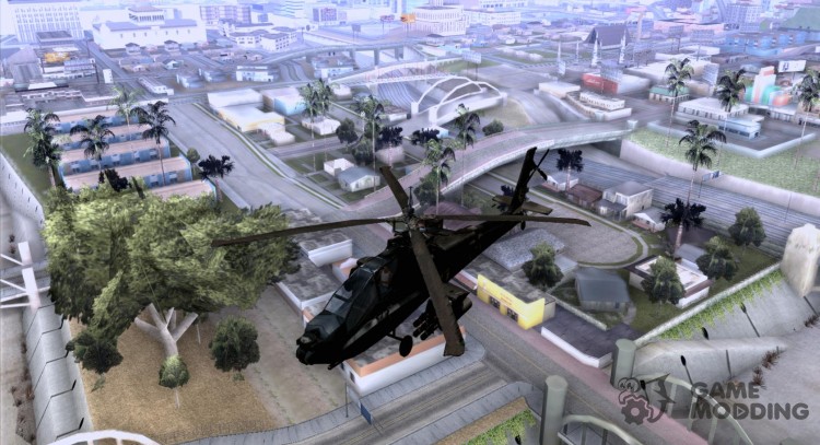 АН-64 Apache для GTA San Andreas