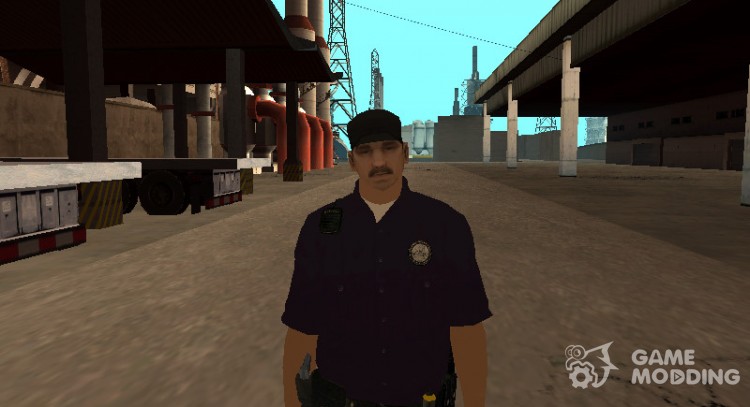 El hombre de la guardia de seguridad para GTA San Andreas