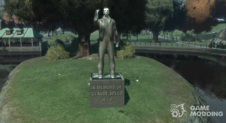 La Estatua De Claude Sida para GTA 4