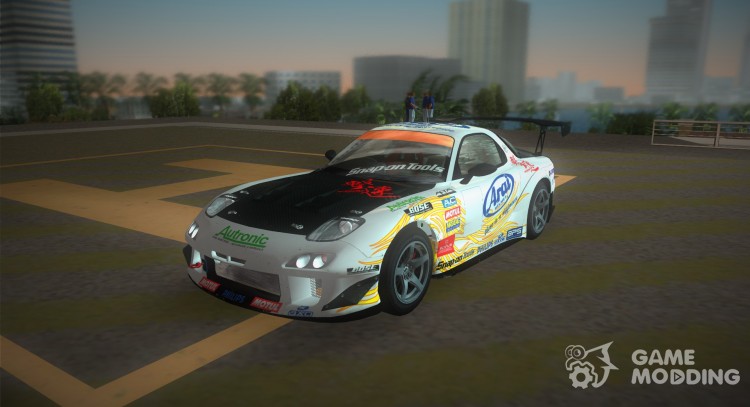 Mazda RX-7 FD3S RE Amemiya (Racing Car Arial) for GTA Vice City