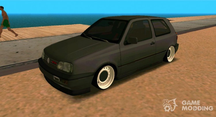 Volkswagen Golf 3 Stanced for GTA San Andreas