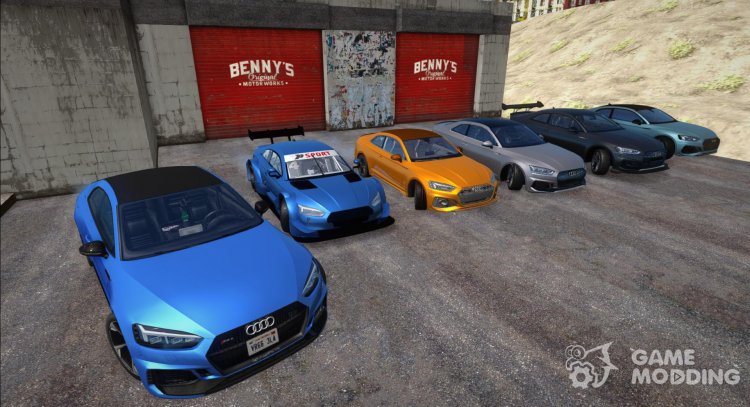 Audi RS5 (B9) Car Pack for GTA San Andreas