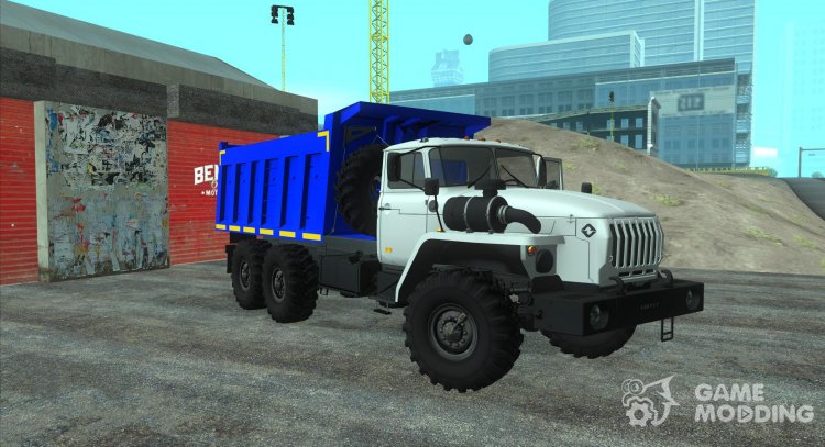 Ural 44202-0311-60Е5 Dumper para GTA San Andreas