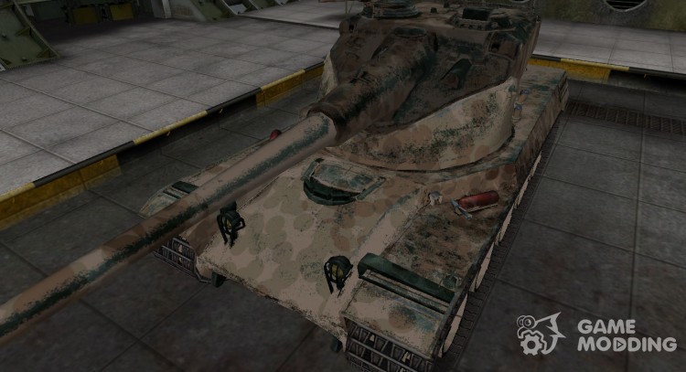 Francés skin para el AMX 50B para World Of Tanks