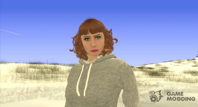 Female skin GTA Online for GTA San Andreas