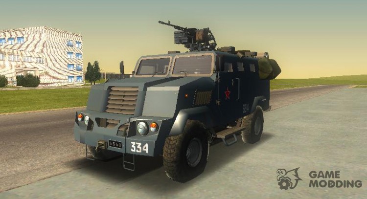 MILITARY Armoured Bear for GTA San Andreas