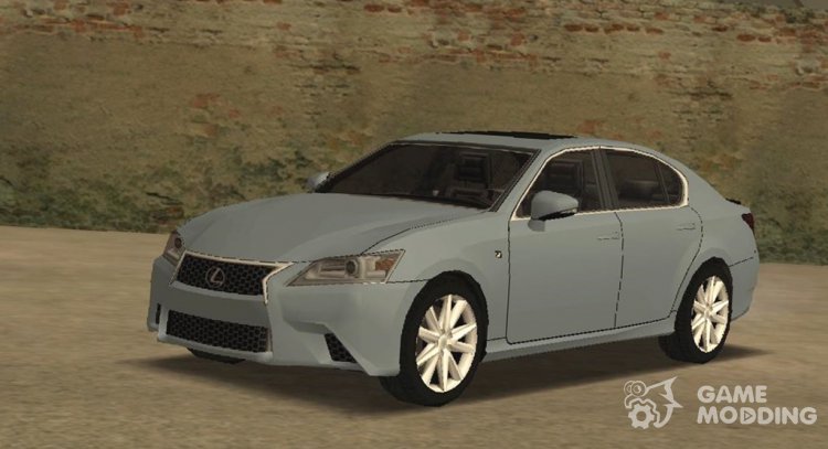 2020 Lexus GS350 F-Sport (Low Poly) for GTA San Andreas