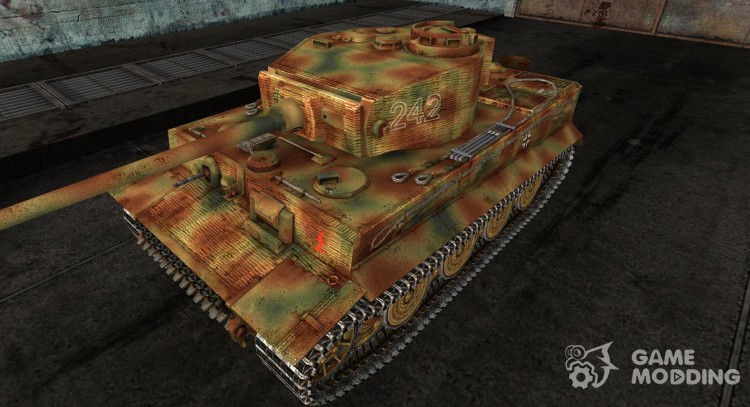 Шкурка для PzKpfw VI Tiger для World Of Tanks