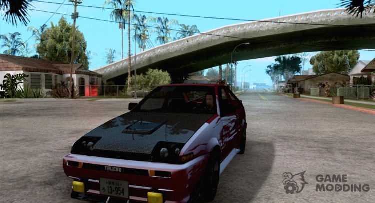 Toyota Trueno AE86 V3.0 для GTA San Andreas