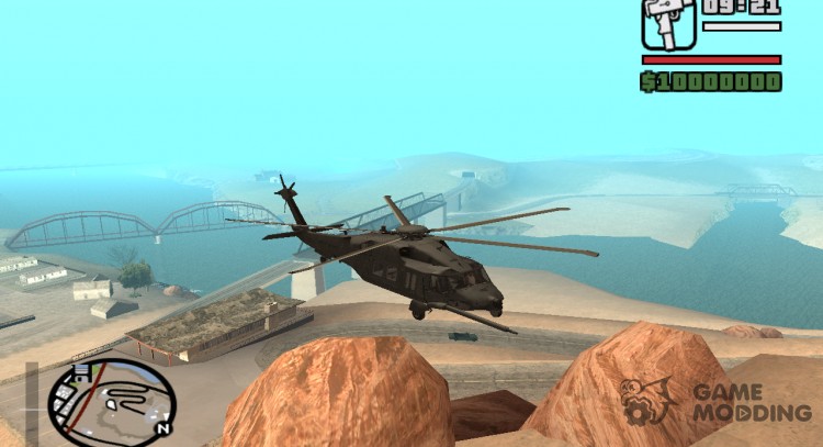 MH-X SilentHawk para GTA San Andreas