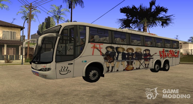 Bus K-on para GTA San Andreas