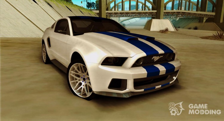 Ford Mustang 2013 - Need For Speed Movie Edition для GTA San Andreas