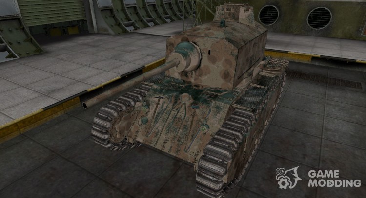 French skin for ARL 44 for World Of Tanks