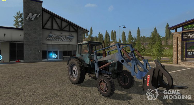 MTZ-80 large loader for Farming Simulator 2017