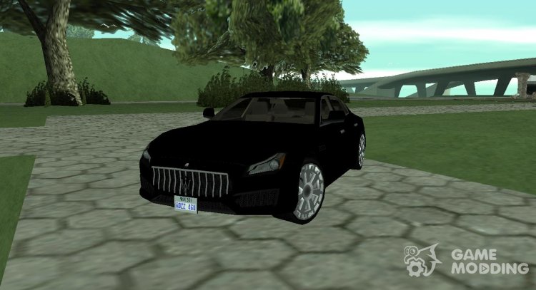Maserati Quattroporte S (Sa Style) для GTA San Andreas