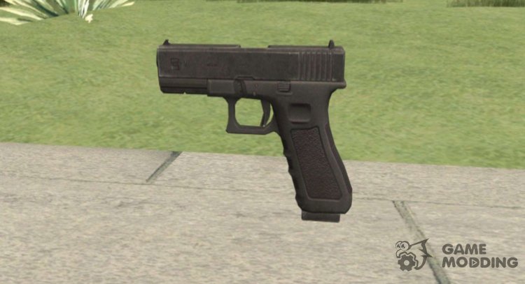 Glock 17 Black для GTA San Andreas
