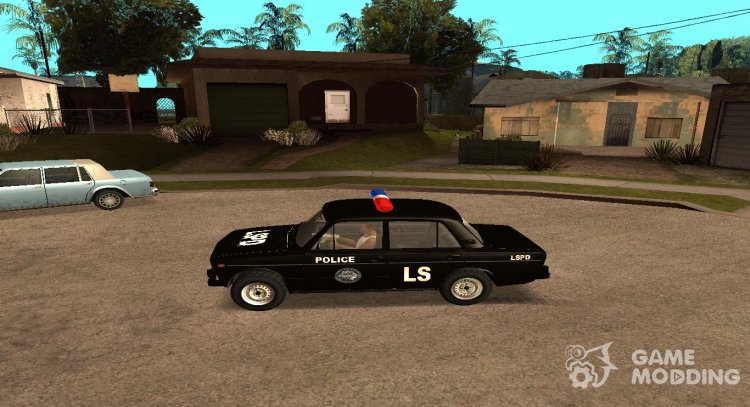 VAZ 2106 THE POLICE OF AMERICA для GTA San Andreas