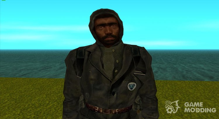A member of the Pilgrims group with a unique appearance from S.T.A.L.K.E.R v.2 for GTA San Andreas